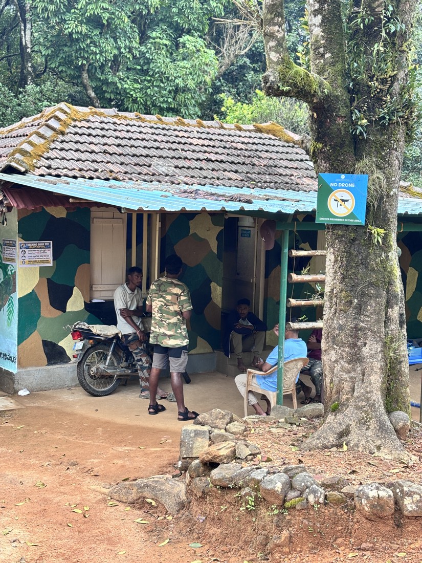 The base checkpost at Beedahalli